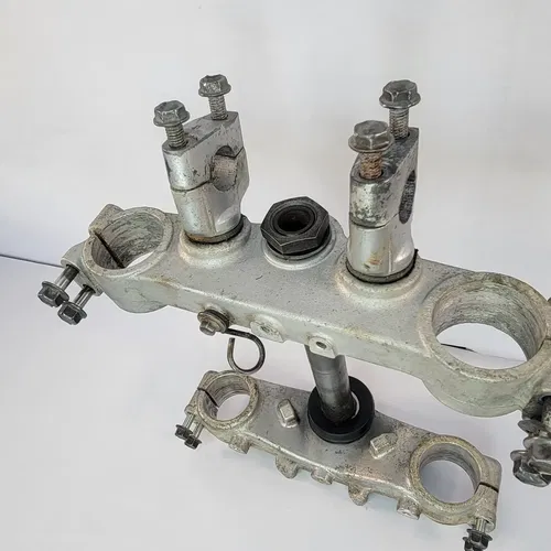 2001 1998-2006 KDX 200 KDX 220 Triple Tree Fork Clamp Upper Lower Stem Bar Clamp