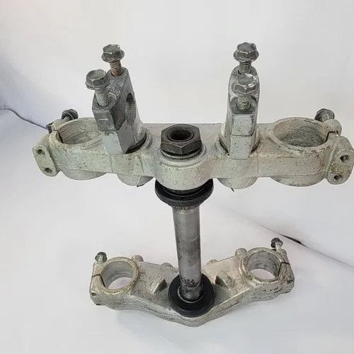 2001 1998-2006 KDX 200 KDX 220 Triple Tree Fork Clamp Upper Lower Stem Bar Clamp