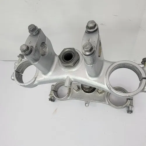 2001 1998-2005 Kawasaki KX100 KX85 Triple Clamp Fork Clamps Steering Stem OEM