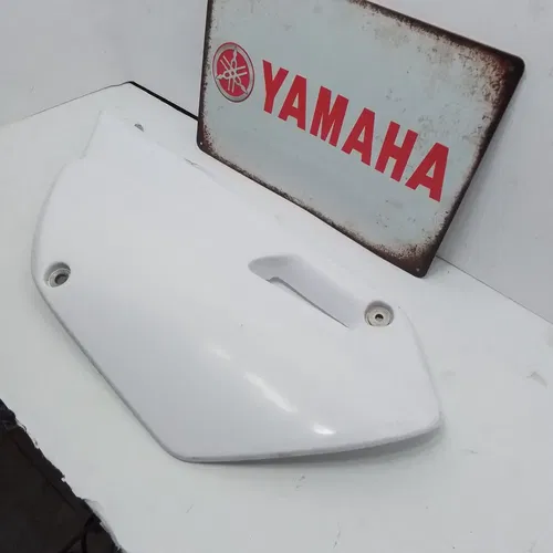 2009 2002-2019 Yamaha YZ85 Side Panels Left Side White Plastic Yamaha yz85