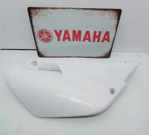 2009 2002-2019 Yamaha YZ85 Side Panels Left Side White Plastic Yamaha yz85