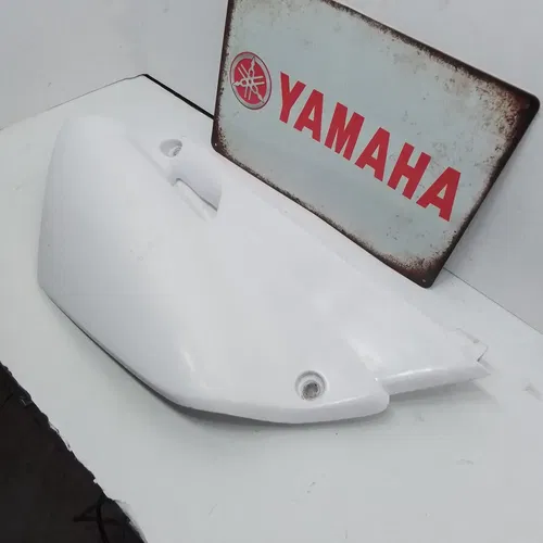 2009 2002-2019 Yamaha YZ85 Side Panels Left Side White Plastic Yamaha yz85
