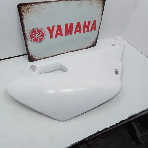 2009 2002-2019 Yamaha YZ85 Side Panels Left Side White Plastic Yamaha yz85