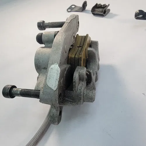 2001 95-06 KDX 200 KDX220 Front Brake Master Cylinder Caliper Braided Steel Line