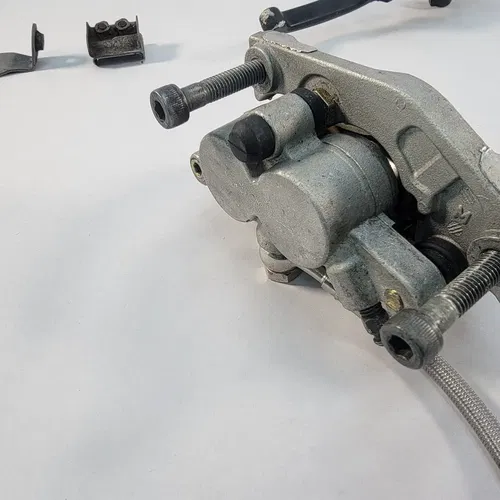 2001 95-06 KDX 200 KDX220 Front Brake Master Cylinder Caliper Braided Steel Line