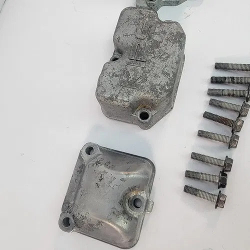 1999 KAWASAKI 95-06 KDX200 97-05 KDX220R OEM CYLINDER POWER VALVE SIDE COVERS