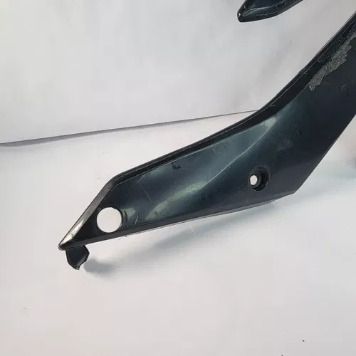 HONDA CRF450R CRF450 LEFT RIGHT GAS FUEL TANK SHROUD PLASTIC BLACK 2004-2009 OEM
