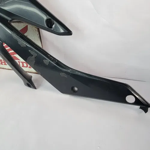 HONDA CRF450R CRF450 LEFT RIGHT GAS FUEL TANK SHROUD PLASTIC BLACK 2004-2009 OEM