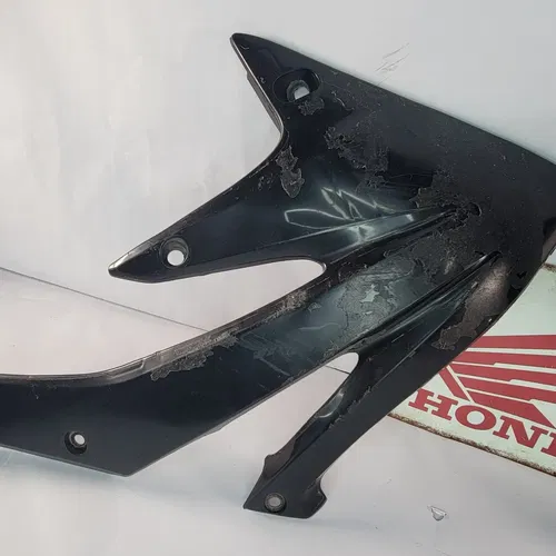 HONDA CRF450R CRF450 LEFT RIGHT GAS FUEL TANK SHROUD PLASTIC BLACK 2004-2009 OEM