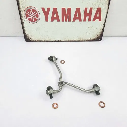 2003-2005 YAMAHA YZ450F WR450F Oil Delivery Pipe 1 Banjo Bolts And Crush Washers