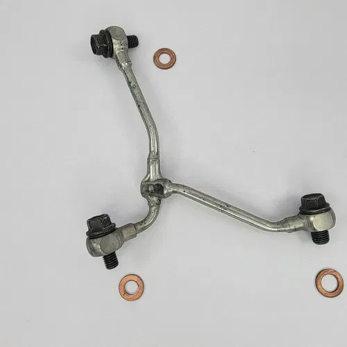 2003-2005 YAMAHA YZ450F WR450F Oil Delivery Pipe 1 Banjo Bolts And Crush Washers