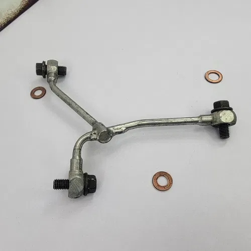 2003-2005 YAMAHA YZ450F WR450F Oil Delivery Pipe 1 Banjo Bolts And Crush Washers