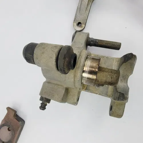 2006 06-25 Kawasaki KX250F KX450F Rear Brake Caliper Bracket Works 43080-0230