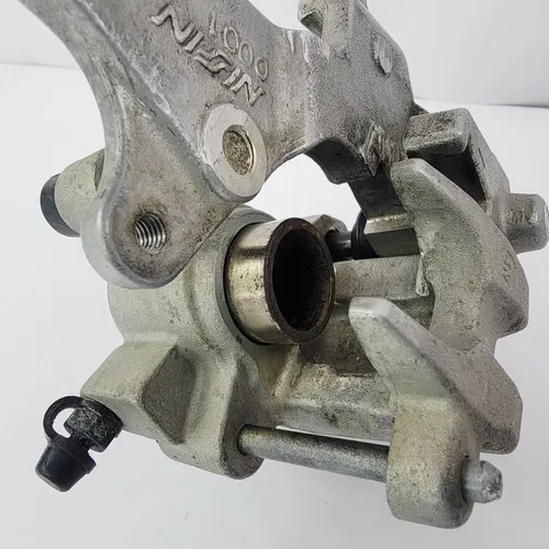 2004 04-06 Suzuki RMZ 250 Rear Brake Nissin Caliper Hanger Good K4308-00037 OEM