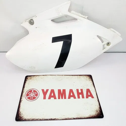 2003 2003-2006 Yamaha WR250F WR450F WR450 Right Side Cover Number Plate Panel