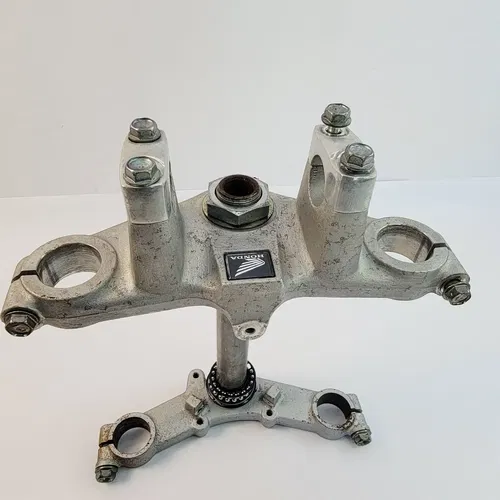 2008 01-13 Honda XR80 XR100 CRF80F CRF100F Triple Clamp Fork Bar Clamps OEM