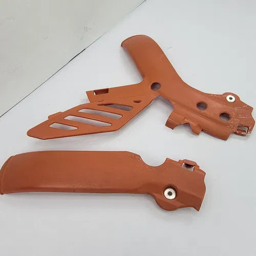 2009 2007-2013 KTM 150 SX Frame Guard Set Orange Guards Frame Protectors OEM