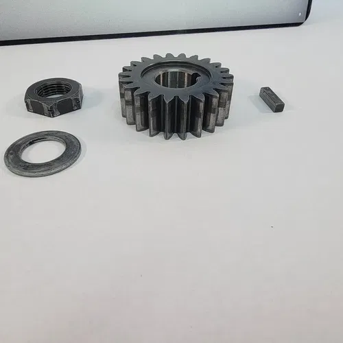1990-1996 SUZUKI DR250 DR350 Crankshaft Primary Drive Gear Assembly Gear Key Nut