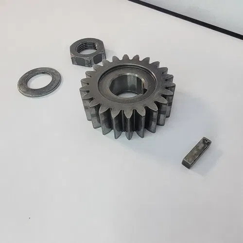 1990-1996 SUZUKI DR250 DR350 Crankshaft Primary Drive Gear Assembly Gear Key Nut