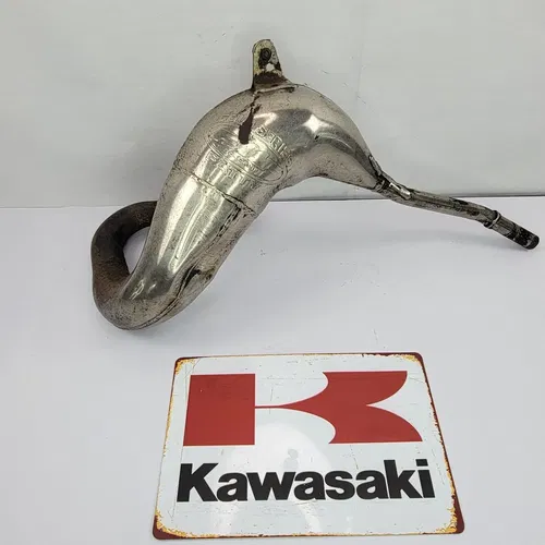 2001 01-02 KAWASAKI KX100 FMF GOLD SERIES  FATTY Pipe Muffler Expansion Chamber