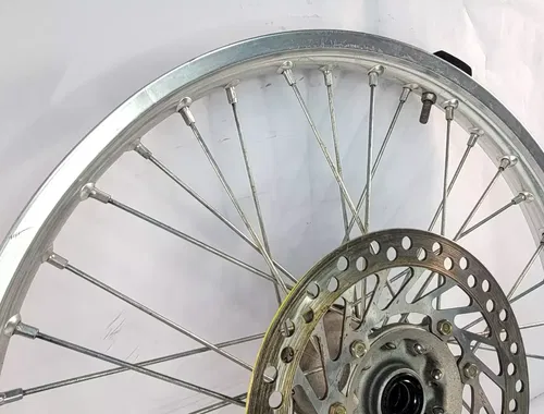 Honda CRF250R CRF450R Front Wheel Rim Hub And Disc 2006-2007 Straight HONDA OEM
