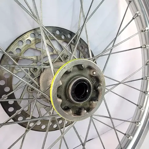 Honda CRF250R CRF450R Front Wheel Rim Hub And Disc 2006-2007 Straight HONDA OEM