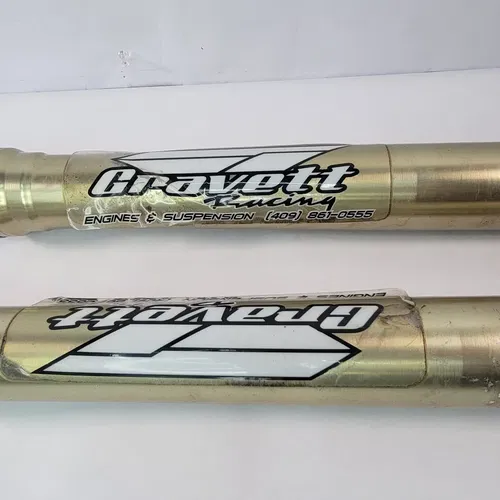 2006 Honda CRF250R Front Forks Suspension Damper Gravett Racing Built Honda OEM