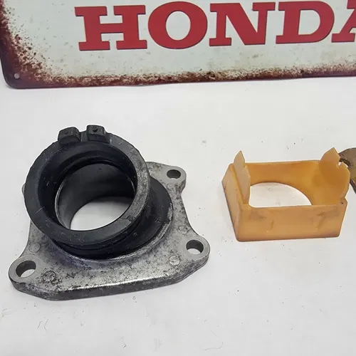 2004 1996-2004 HONDA CR85R Reed Block With Intake Boot Assembly Reed Valve OEM