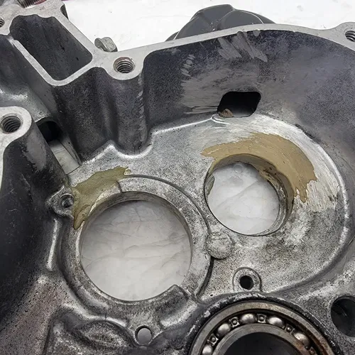 1993 1993-1994 Honda CR125R Engine Crankcase Right Honda CR125R SEE DESC