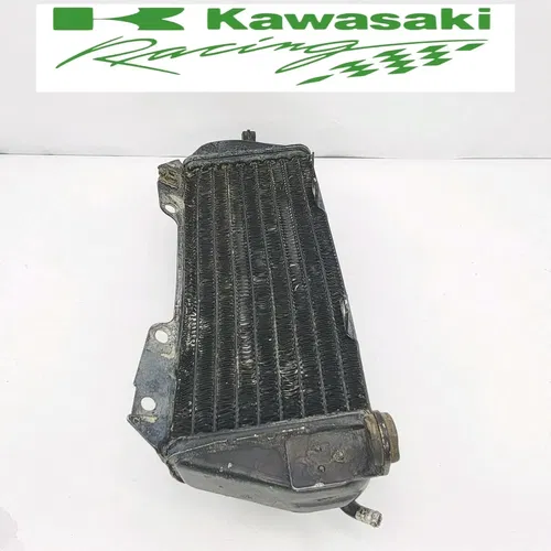1993 1990-1992 KX250 1990-1993 KX125 Left Side Radiator Coolant Engine Cooling
