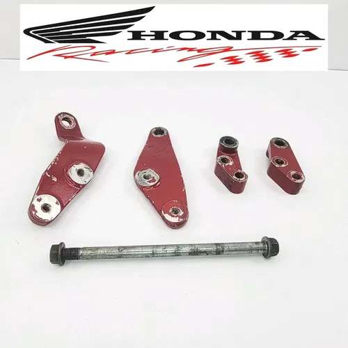 2003 03-04 Honda CRF450R Engine Motor Mount Stay Brackets 50403-MEB-770 OEM