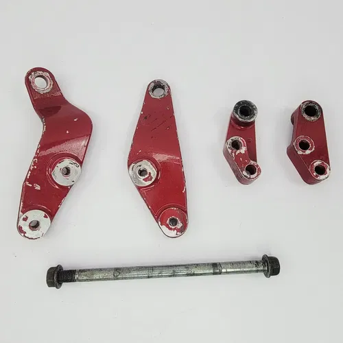 2003 03-04 Honda CRF450R Engine Motor Mount Stay Brackets 50403-MEB-770 OEM
