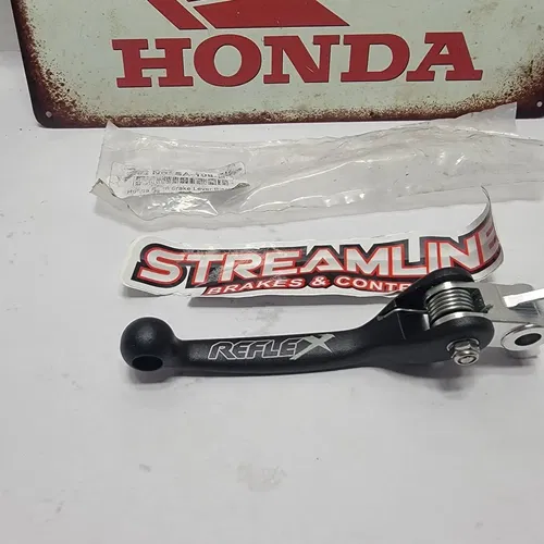 2007-2018 Honda CRF250R CRF450R Brake Lever Streamline SA-108-B Reflex Black