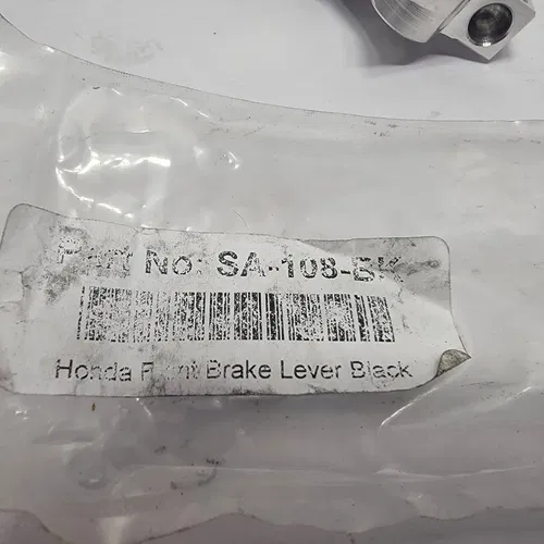 2007-2018 Honda CRF250R CRF450R Brake Lever Streamline SA-108-B Reflex Black