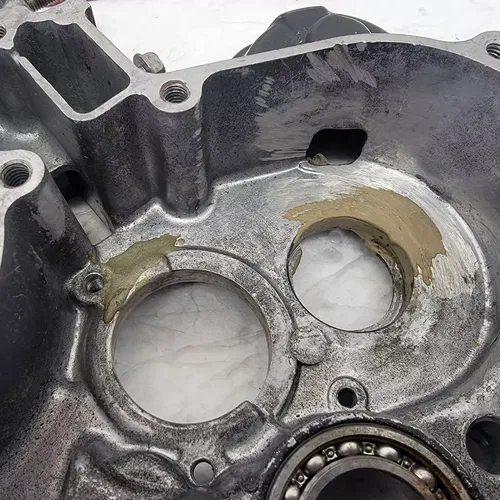 1993 1993-1994 Honda CR125R Engine Crankcase Right Honda CR125R SEE DESC