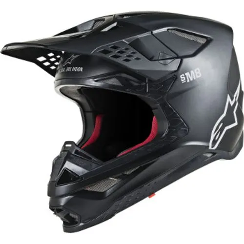 Alpinestars SM8 Helmet Matte Black ALL SIZES