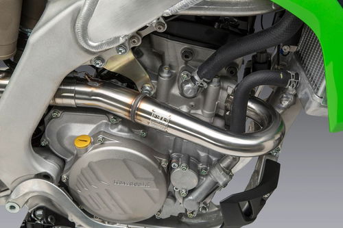 Yoshimura RS-12 Stainless/Aluminum Full Exhaust System - 2021-2024 KX250