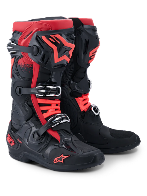 Alpinestars Tech 10 Boots - Black/Red