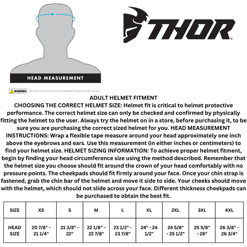 Thor Fleet Blackout Helmet 2025