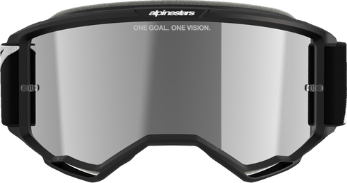 Alpinestars Vision 5 Corp Goggles - Black - Silver Mirror