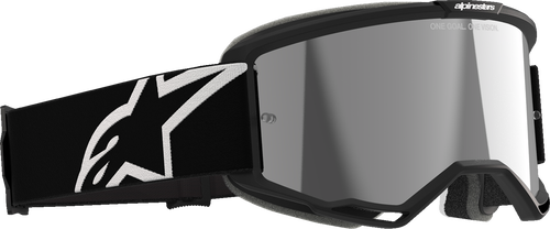 Alpinestars Vision 5 Corp Goggles - Black - Silver Mirror
