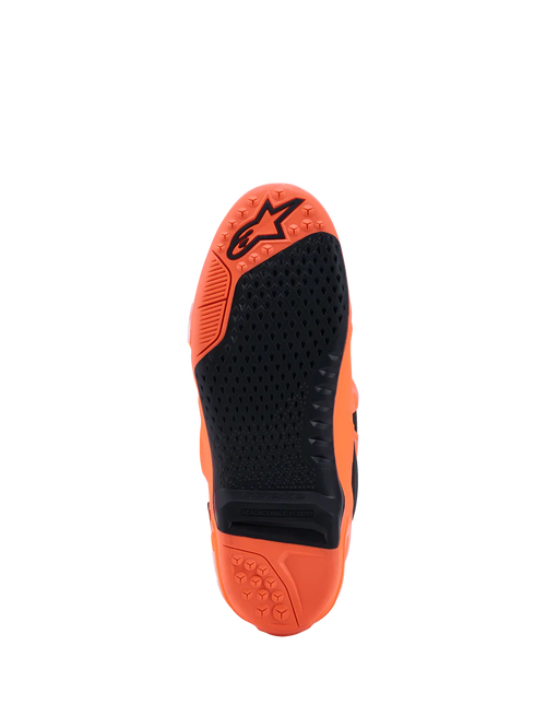 Alpinestars Tech 10 Supervented Boots - Orange Fluo/Black/White - MX26