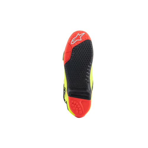 Alpinestars Tech 10 Boots - Yellow Fluo/Black/Red Fluo MX25