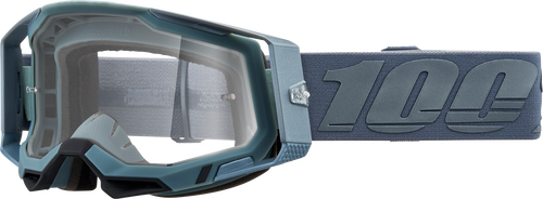 100% Racecraft 2 Goggles - Battleship - Clear