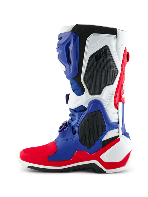 Alpinestars Limited Edition Tech 10 Fortitude Boots - Bright Red/White/Blue