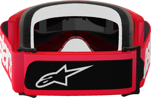 Alpinestars Vision 5 Blaze Goggles - Red - Gold Mirror