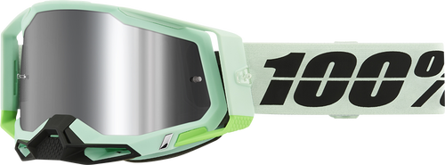 100% Racecraft 2 Goggles - Palomar - Silver Flash Mirror