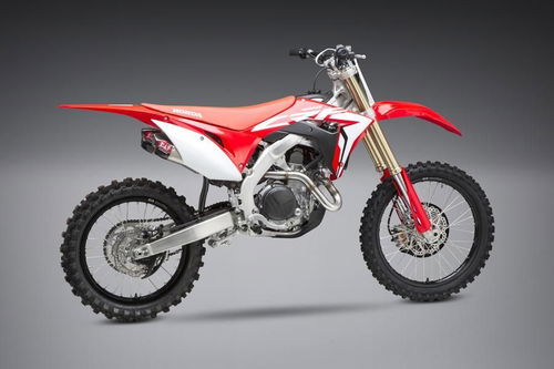 Yoshimura RS-9T Dual Stainless/Carbon Full System - 17-20 CRF450R/RX