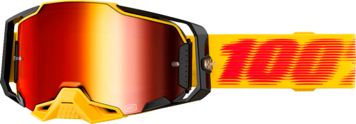 100% Armega Goggles - Tetsu - Red Mirror