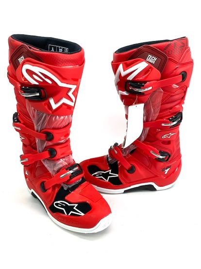 Alpinestars Tech 7 Boots RED ALL SIZES